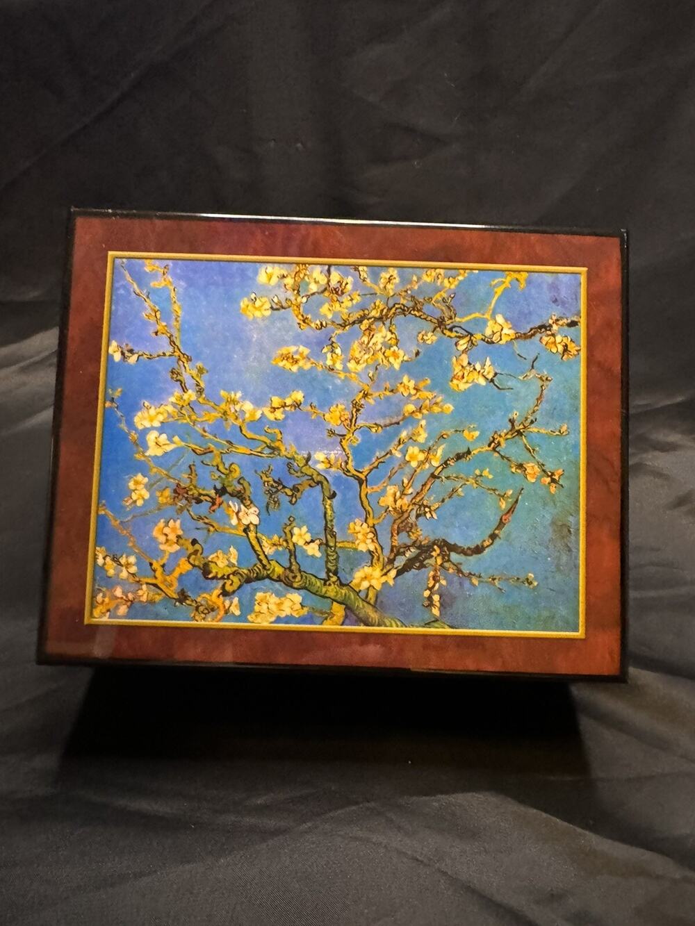 N W/O Box Van Gogh Almond Blossom Jewelry Box The San Francisco Music Box Comp